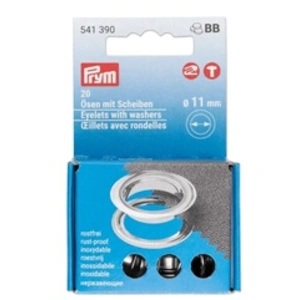 Prym Oeillet avec rondelles diamètre 11mm pour pince Vario Creative Tool -(...) - Bleu