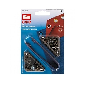 Prym Pym Old Brass (4 mm) Eyelet et rondelles - 1 unité