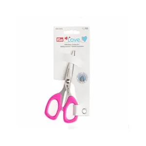 Prym Ciseaux couturière micro-denture 13,5cm Love - Rose - Rose pas cher