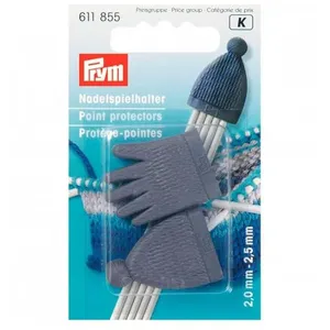 Protèges pointes pour 4 aiguilles 2 et 2,5 mm - Prym(...) - Bleu