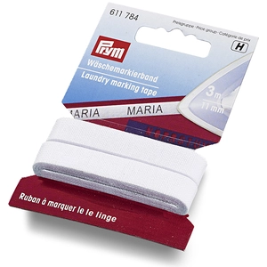 Comparateur de prix : Prym - Iron-on Laundry Cotton (11 mm, 3M) Ruban de marquage - 1 unité