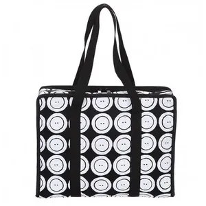 Sac/Mallette Tout en Un Boutons - Prym(...) - Noir pas cher