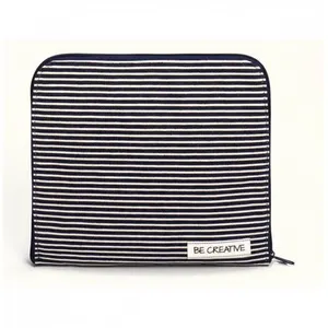 Pochette Tout en Un Denim et rayures Be Creative - Prym(...) - Bleu pas cher