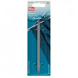 Non communiqué Aiguilles auxiliaires 12 cm - n°2,5 et n°4 - Prym(...) - Gris