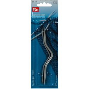 Comparateur de prix : PRYM Aiguilles Torsade Aluminium 2,50+4,00 mm Gris