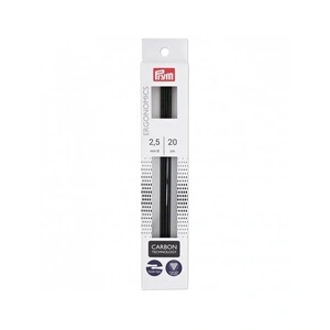 Prym Aiguilles à tricoter Noir 2,5 mm