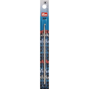 Prym Crochet en Laine sans poignée ALU 532 Gris 14 cm 4,50 mm