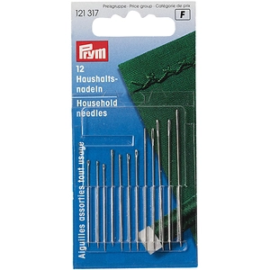 Comparateur de prix : Prym Aiguilles À Coudre Ménagères 12 Pièces, Or/Argent