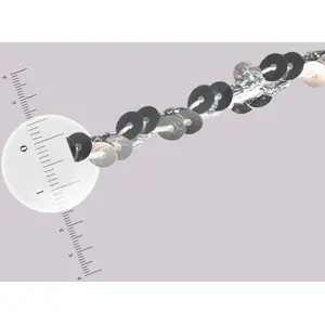 Prym Galon à paillettes - 15 mm - ArgentVendu parscrapmalin