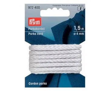 Non communiqué Cordon anorak et parka 4mm - Prym(...) - Blanc pas cher