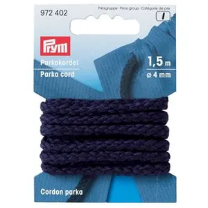 Non communiqué Cordon anorak et parka 4mm - Prym(...) - Bleu Marine pas cher