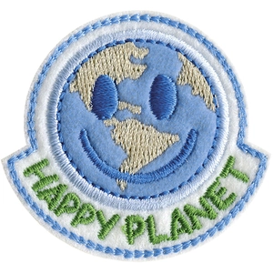 Prym Écusson Thermocollant Recyclé Happy PlanetVendu paramazon