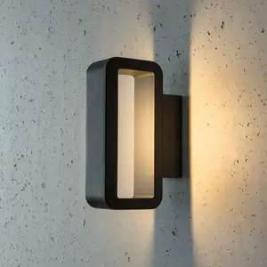 Heitronic Applique d'extérieur LED Juno au design rectiligne pas cher