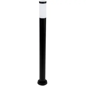 Comparateur de prix : Lampadaire extérieur Heitronic 37412 larisa led E27 acier inoxydable
