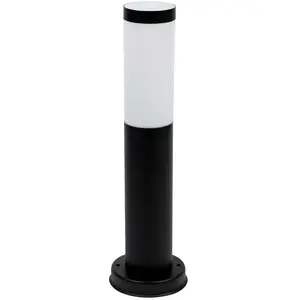 Lampadaire extérieur Heitronic 37411 LARISA LED E27 acier inoxydable A...Vendu paramazon