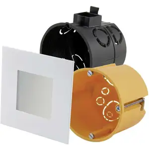 Comparateur de prix : Heitronic Luminaire encastrable LED blanc Klaus pour boîtes d'encastrement