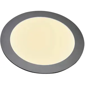 Panneau à LED - HEITRONIC - 27636 - 12 W - Blanc chaud - Intérieur pas cher