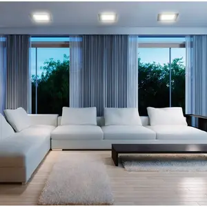 Heitronic Panneau LED Lübeck basse conso blanc chaud pas cher