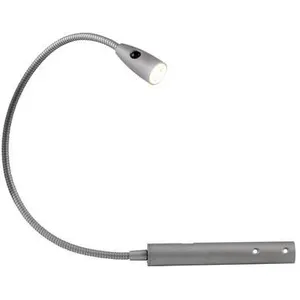 Heitronic Berta 27745 Lampe de chevet à LED 1.5 W blanc chaud argent pas cher