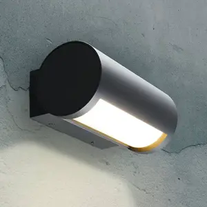 Heitronic Applique d'extérieur LED Timor, lumière réglable pas cher