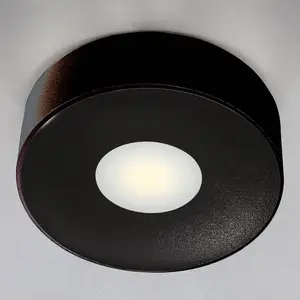 Comparateur de prix : Heitronic Plafonnier d'extérieur LED Girona, anthracite