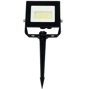 Comparateur de prix : Heitronic Projecteur de chantier LED Bolton 2.0, 20 W, piquet de terre...