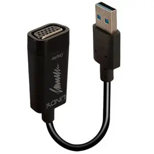 Lindy Adaptateur USB 3.0 vers VGA pour Intel Core i5/i7, 3ème génération pas cher