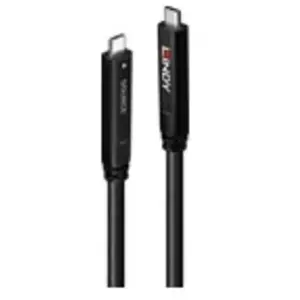 Lindy Hybrid - Cable USB de type-C - 24 pin USB-C pour 24 pin USB-C - 8 m pas cher