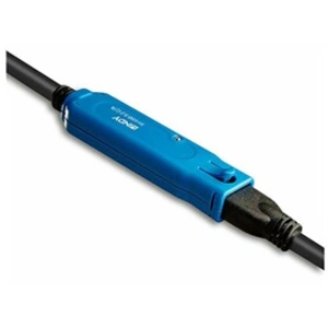 Comparateur de prix : LINDY Câble USB USB 3.2 Gen1 USB-A femelle, USB-C® mâle 5.00 m noir/bleu 43380