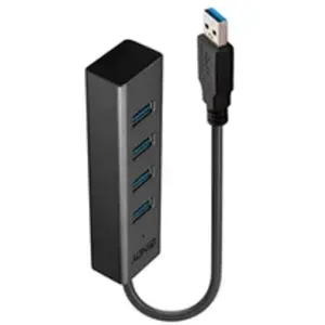 LINDY - Concentrateur (hub) - 4 x USB 3.2 Gen 1 - de bureau