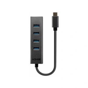 HUB USB 3.2 TYPE C 4 PORTS LINDY