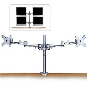 Comparateur de prix : Lindy 40697 support d'écran plat pour bureau Argent