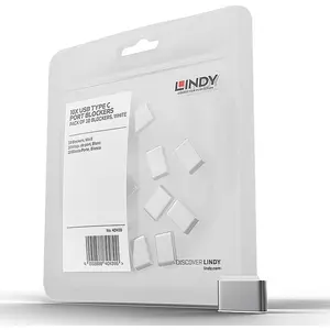Comparateur de prix : Lindy 40439 Lindy Verrouillage de port USB type C blanc 10 pièces