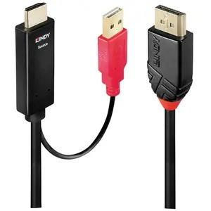 Comparateur de prix : Lindy cable video/audio - DisplayPort / HDMI - 5 m