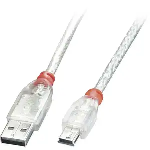 Comparateur de prix : Lindy - cable USB - USB pour mini-USB de type B - 20 cm