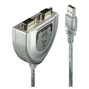 Comparateur de prix : Lindy USB to Serial Converter - adaptateur serie - USB - RS-232 x 2