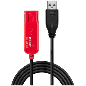 Comparateur de prix : Lindy Kit de départ: rallonge active USB 2.0 Pro, 8 m