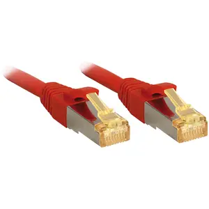 Comparateur de prix : Lindy Câble réseau cat.7 S/FTP, cuivre, LSOH, 600MHz, rouge, 2m