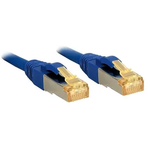 Comparateur de prix : Câble réseau CAT 7 LSOH - LINDY - 0,5m - Bleu - SFTP, PiMF - 600Mhz