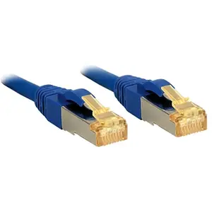 Comparateur de prix : Câbles Réseau Et Dac Lindy Cat.7 Rawcable S/ftp Pimf Lsoh Blue 1.5m