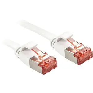 LINDY 47563 RJ45 Câble réseau, câble patch CAT 6 U/FTP 3.00 m blanc 1 pc(s) S235712 pas cher