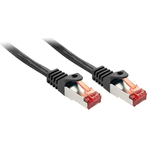 Comparateur de prix : LINDY 47377 RJ45 Câble réseau, câble patch CAT 6 S/FTP 7.50 m noir 1 pc(s)
