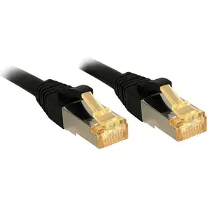 Comparateur de prix : Câble réseau CAT 7 Lsoh - Cuivre - 6000MHz - 7,5m - Noir - LINDY