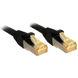 Comparateur de prix : Lindy Câble réseau Cat.7 S/FTP, cuivre, LSOH, 600MHz, Noir, 1m