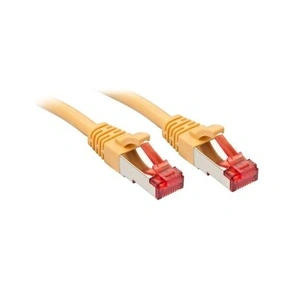 Comparateur de prix : Lindy Câble réseau Cat.6 S/FTP, cuivre, 250MHz, jaune, 0,5m