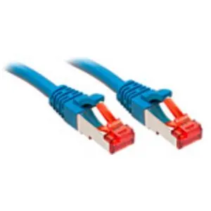 Comparateur de prix : Câble réseau Cat.6 S-FTP - LINDY - 1m - Bleu - Connecteurs blindés - Cuivre