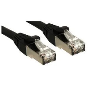 Comparateur de prix : Lindy Câble réseau Noir Cat.6 S/FTP LSZH, 10m (testé par Fluke) - Neuf