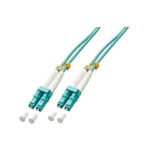 Comparateur de prix : Lindy 46376 Câble fibre optique duplex LC/LC OM3 20m 50/125æm, multimode