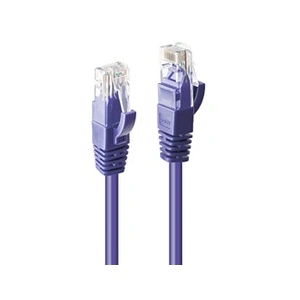 Lindy Cordon de raccordement RJ-45 (M) pour RJ-45 (M) 3 m UTP CAT 6 moulé, sans crochet, bloqué violet pas cher