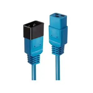 Lindy 30121 Câble d'alimentation 2 M Bleu